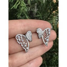 LinAlya Jewelry Melek Kanadı Model Inci Detaylı Küpe (Xuping-Kararamaz)