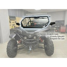 Cf Moto Zforce 1000 Utv - Temperli Ön Cam & Silecek