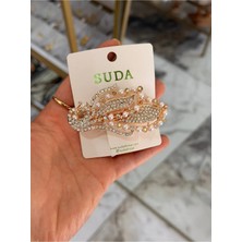 LinAlya Jewelry Inci ve Taş Detaylı Kanat Model Toka