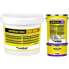 Weber Tec 793 3k 40 kg 3 Bileşenli Epoksi Tamir Harcı