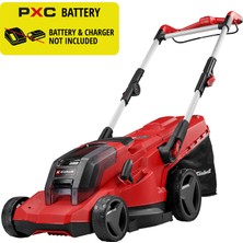 Einhell Akülü Çim Biçme Makinesi GP-CM 36/41 Li-Solo 3413275 | PXC | 36 V | 41 cm kesme genişliği | 500 m²'ye kadar | Kömürsüz | 50 L hazne | 25–75 mm kesme yüksekliği | akü hariç
