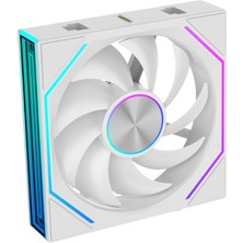 Oyuncu Baykuş Lovingcool Pk Pro Halo-Cd 3 Adet 120MM Kasa Fanı - Beyaz - Forward