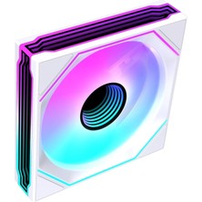 Oyuncu Baykuş Lovingcool Lg Mirror 120MM Kasa Fanı - Beyaz - Forward