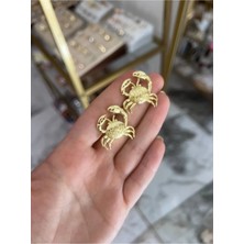 LinAlya Jewelry Yengeç Küpw