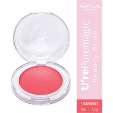 NEVA BEAUTY Bouncy Blush-Strawberry Krem Allık