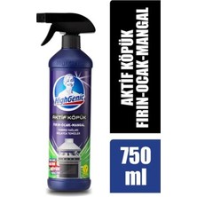 HighGenic Aktif Köpük Fırın Ocak Mangal Aspiratör 750 ml
