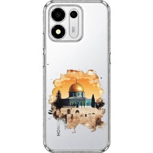 TechTree Honor X7E Plus 5g Uyumlu Mescid-I Aksa Tasarımlı Baskılı Silikon Kılıf