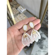 LinAlya Jewelry Deniz Kabuğu Model Zarif Küpe