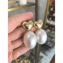 LinAlya Jewelry Inci Detaylı Küpe