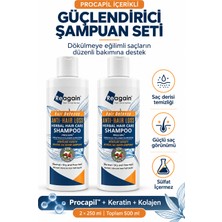 Reagain Dökülme Karşıtı Güçlendirici Procapil Şampuan -2'li Kür Seti 2X250 ml
