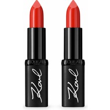 L'oréal Paris x Karl Lagerfeld Color Riche 04 Provokative Saten Ruj 2 Adet