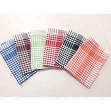 GOLDRİSE Pınarçeyiz 6 Adet 6 Renk 45 x 65 cm Mutfak Havlusu Kurulama Bezi