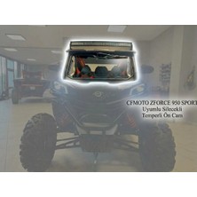 Cf Moto Zforce 950 Sport 4 Utv - Temperli Ön Cam & Silecek