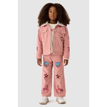 Swatsky Kız Çocuk Pembe Ceket