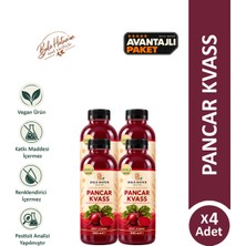 Bala Hatun Pancar Kvass 300ML - Kefir Altı Suyu ile Mayalama - Doğal Fermente (4'lü Pet Şişe)