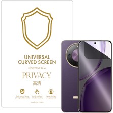 Microcase Honor X70 Pro Max  ile Uyumlu Privacy Gizlilik Filtreli Hayalet Nano Ekran KORUYUCU-EKM110