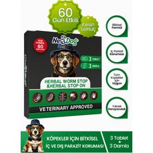 Neodog Köpek Iç-Dış Bitkisel Parazit Iç-Dış Damlası Iç-Dış Parazit Bit Pire Kene Damla Seti, 3'lü Set