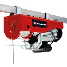 Einhell Elektrikli Halatlı Vinç TC-EH 1000 2255160 | 1.600 W | 18 m'de 500 kg kaldırma kapasitesi | 9 m'de 999 kg kaldırma kapasitesi | acil durdurma | otomatik fren ve limit