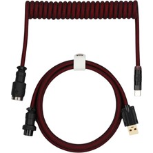 Oyuncu Baykuş Epomaker Mix Pro 8k Destekli Coiled Kablo 4-Pin Aviator Usb-C