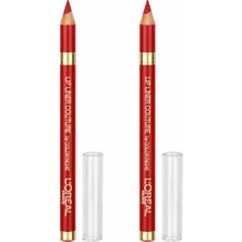 L'Oréal Paris L'oreal Paris Color Riche Lip Liner Couture 461 Scarlet Rouge Kırmızı Dudak Kalemi 2'li