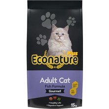 Odea Econature Gurme Kuru Kedi̇ Sı, Balıklı, Yetişkin, 15 kg