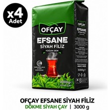 Ofçay Efsane Siyah Filiz Dökme Siyah Çay 3000 G-4\'ü Koli