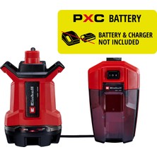 Einhell Akülü Kirli Su Dalgıç Pompa GE-DP 18/25 Li-Solo 4181580 | PXC | 18 V | 0,5 bar | 7000 l/saat debi | 5 m basma yüksekliği | 2 çalışma modu | akü hariç