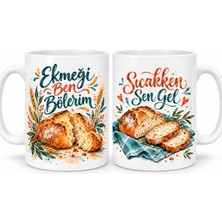 Defne Store Fırından Sofraya 2'li Porselen Kupa Seti - Model 654 Dfnbez