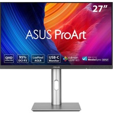 Asus 27" Proart PA278CGRV IPS 2560X1440 5ms 144hz Dp HDMI Pivot Moni·tör