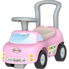 Dede Pembe Sevimli İlk Arabam / Bin-Git / İtmeli İlk Adım Yürüme Yardımcısı 1+ // Cute Car Ride On