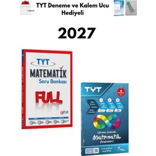 Full Matematik Yayınları 2027 Tyt Matematik Soru Bankası ve Sıfırdan Sonsuza Matematik Deneme +Doktrin Tyt Deneme ve 0.7 Kalem Ucu Hediye