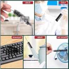 Mythriva Bükülebilir Temizlik Fırçası, Klavye ve Pipet Temizliği Için