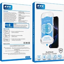 Kvk 5d Platinum iPhone 16 Pro Max Uyumlu 9h Cam Ekran Koruyucu