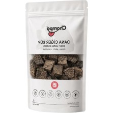 Mythriva 100 gr Doğal Dana Ciğer Küpü, Katkısız Köpek Ödülü