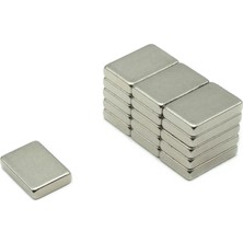 15X10X3 mm N35 Blok Neodyum Mıknatıs 2 Adet - Dolap ve Kapak Tutucu | Magneteksan