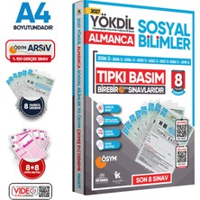 Kara Kutu Kitapları 2027 YÖKDİL Almanca SOSYAL BİLİMLER ÖSYM Çıkmış Soru Tıpkı Basım 8li Deneme Paketi Türkiye Geneli