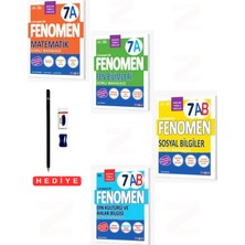 Fenomen Yayıncılık 2027 7.sınıf Matematik  Fen Bilimleri  Sosyal Bilgiler Din Kültürü  A-B Soru Bankası 4 Kitap Set Türkiye Yüzyılı Maarif Modeline Uygundur Kalem Seti Hediyeli