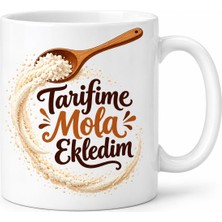 Soi Home Mutfakta Minik Kaçamak Tasarımlı Porselen Kupa - Model 639 Soı