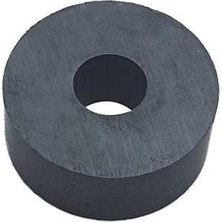 Ø30XØ9X10 mm Y35 Halka Ferrit Mıknatıs 20 Adet - Atölye ve Hobi Için | Magneteksan