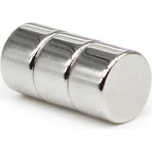 Magneteksan Ø6x4 mm N35 Yuvarlak Neodyum Mıknatıs 4 Adet - 3D Yazıcı ve Maket Için | Mıknatıs Avm