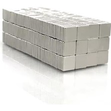 5X5X1,5 mm N35 Kare Neodyum Mıknatıs 50 Adet - Okul Projeleri Için | Magneteksan