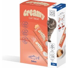 M-Pets Creamy Somonlu Krema Kedi Ödül Maması 4X15 gr