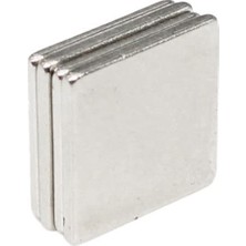 10X8X1,5 mm N35 Blok Neodyum Mıknatıs 100 Adet - 3D Baskı ve Maket Için | Magneteksan