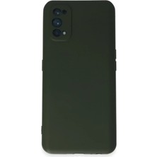 Urfakent Realme 7 Pro Uyumlu Kılıf Nano Içi Kadife Silikon - Koyu Yeşil