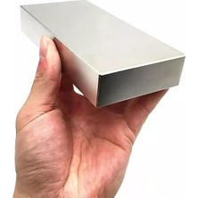 Magneteksan 100X50X20 mm N35 Blok Neodyum Mıknatıs 2 Adet - Atölye ve Fikstür Için | Mıknatıs Avm