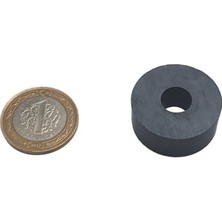 Magneteksan Ø32XØ18X6 mm Y35 Halka Ferrit Mıknatıs 10 Adet - Atölye ve Hobi Için | Mıknatıs Avm