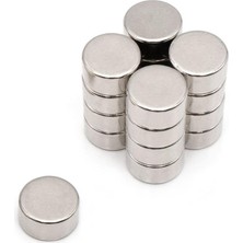 Magneteksan Ø6x3 mm N35 Yuvarlak Neodyum Mıknatıs 10 Adet - Okul Projeleri Için | Mıknatıs Avm