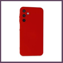 Bezos Samsung Galaxy A55 5g Uyumlu Kılıf Nano Içi Kadife Silikon - Kırmızı Bhs