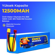 Ümit Maker Citymate Pro 500 12500 Mah 36V Elektrikli Scooter Batarya
