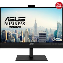 Asus 27" IPS BE27ACSBK 5ms 60HZ Hdmı-Dp Typec Multimedya Web Kameralı Monitör 2560X1440